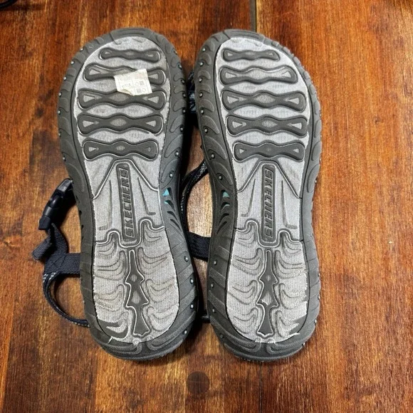 Skechers Women's Outdoor Lifestyle Sandals Navy 8 - Picture 7 of 8